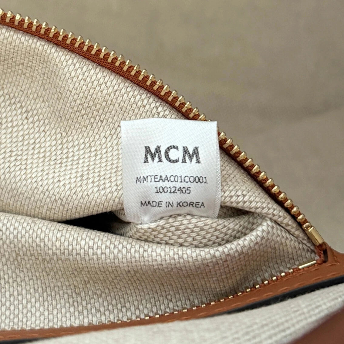 MCM Himmel Lauretos Tote Bag XL Cognac / neuwertig MCM