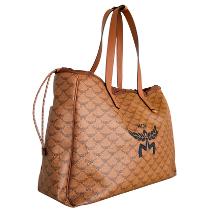 MCM Himmel Lauretos Tote Bag XL Cognac / neuwertig MCM