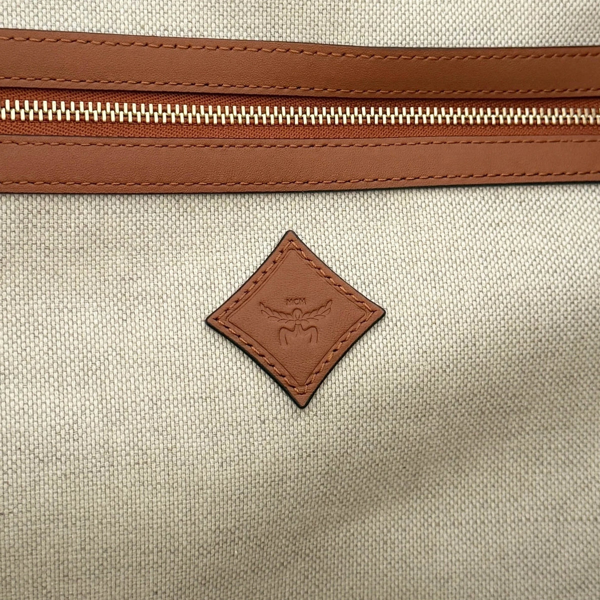 MCM Himmel Lauretos Tote Bag XL Cognac / neuwertig MCM