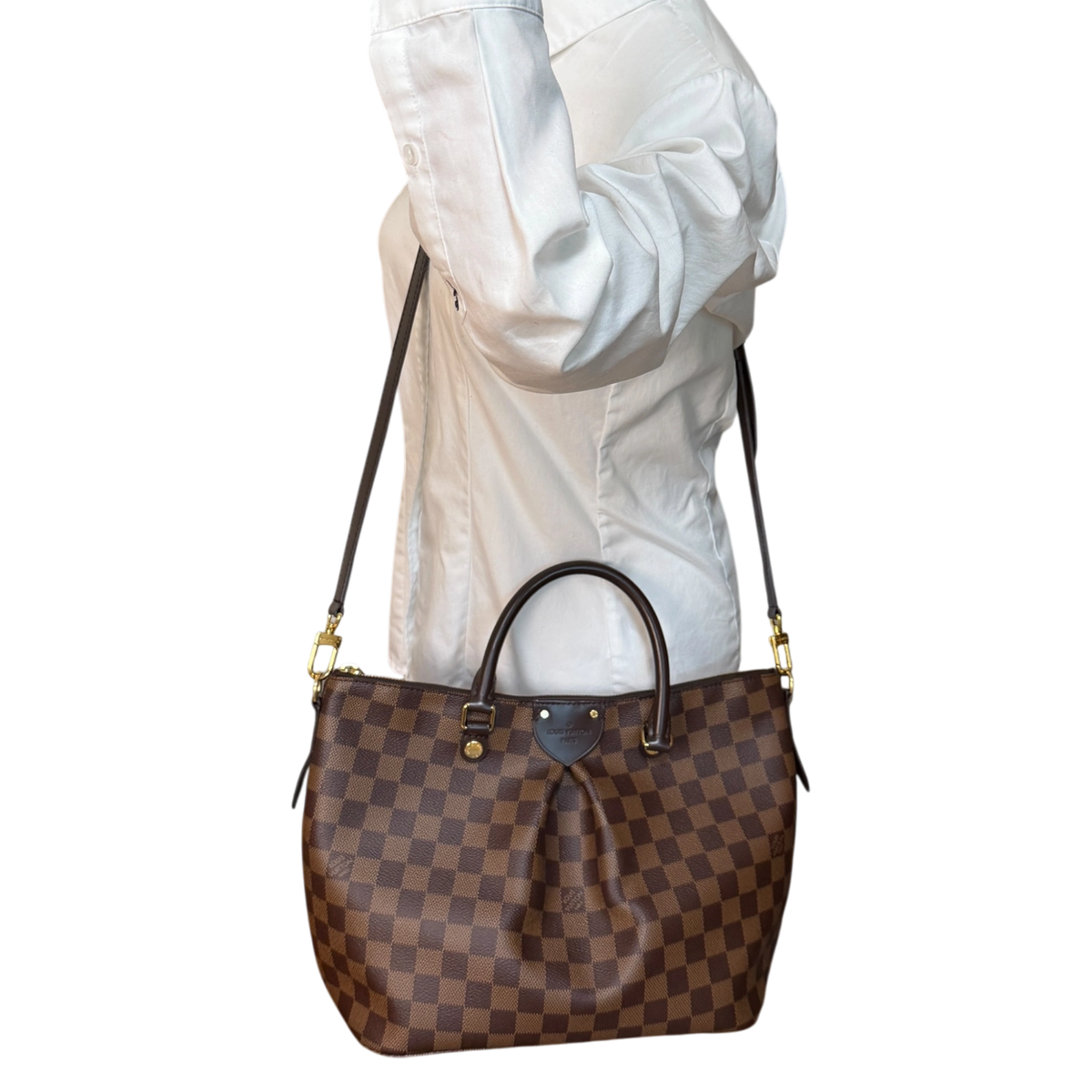 Louis Vuitton Sienna MM Damier Ebene N41546 Fullset / sehr gut Louis Vuitton