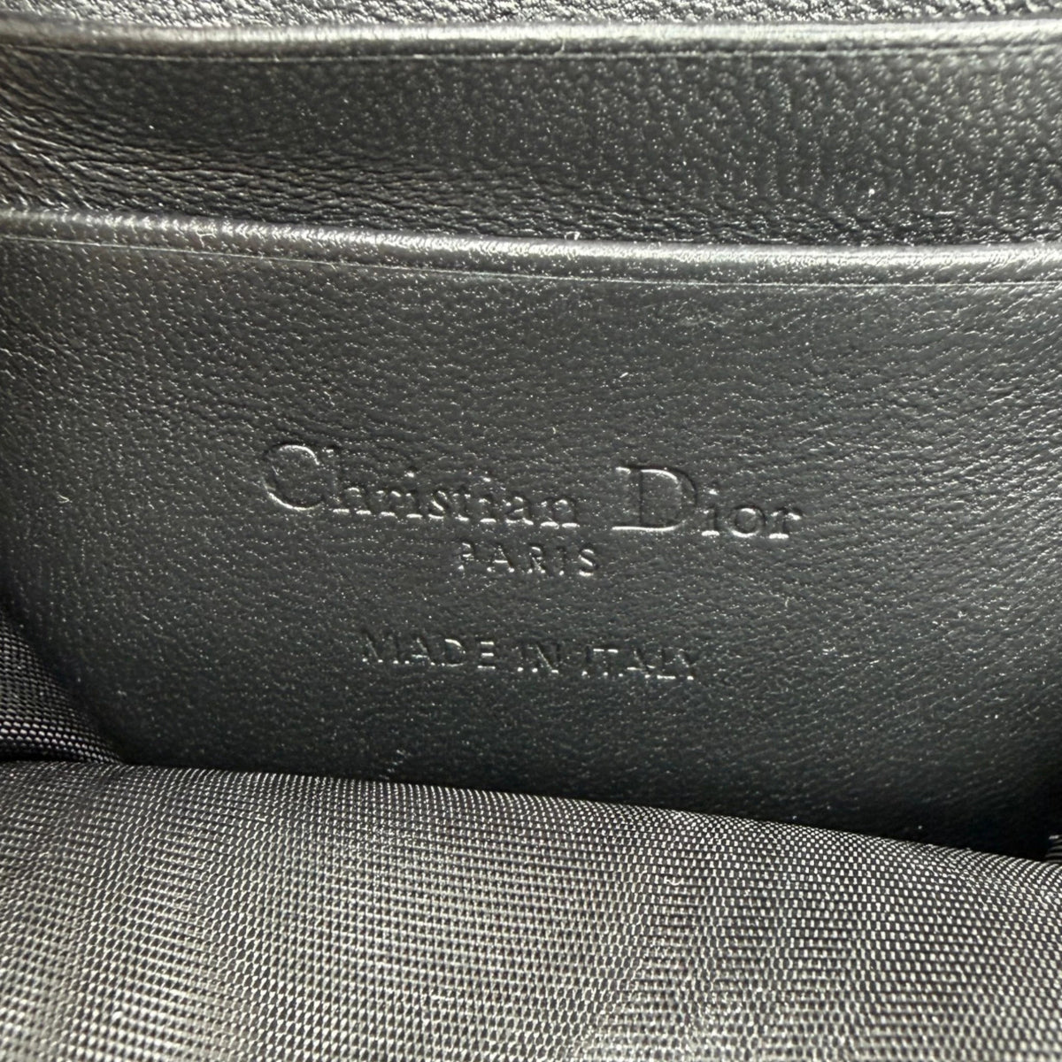 Dior Lady Dior Call'in Smartphone Tasche Lammleder schwarz 2025 / neuwertig Dior