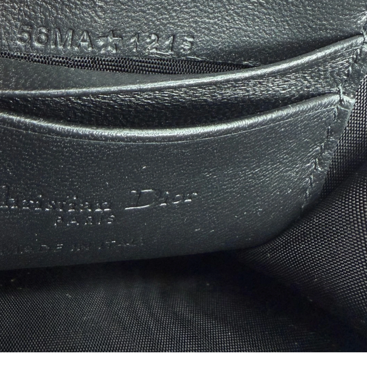 Dior Lady Dior Call'in Smartphone Tasche Lammleder schwarz 2025 / neuwertig Dior