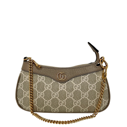 Gucci Ophidia GG Mini Bag GG Supreme Canvas Beige Weiß Gold Gucci