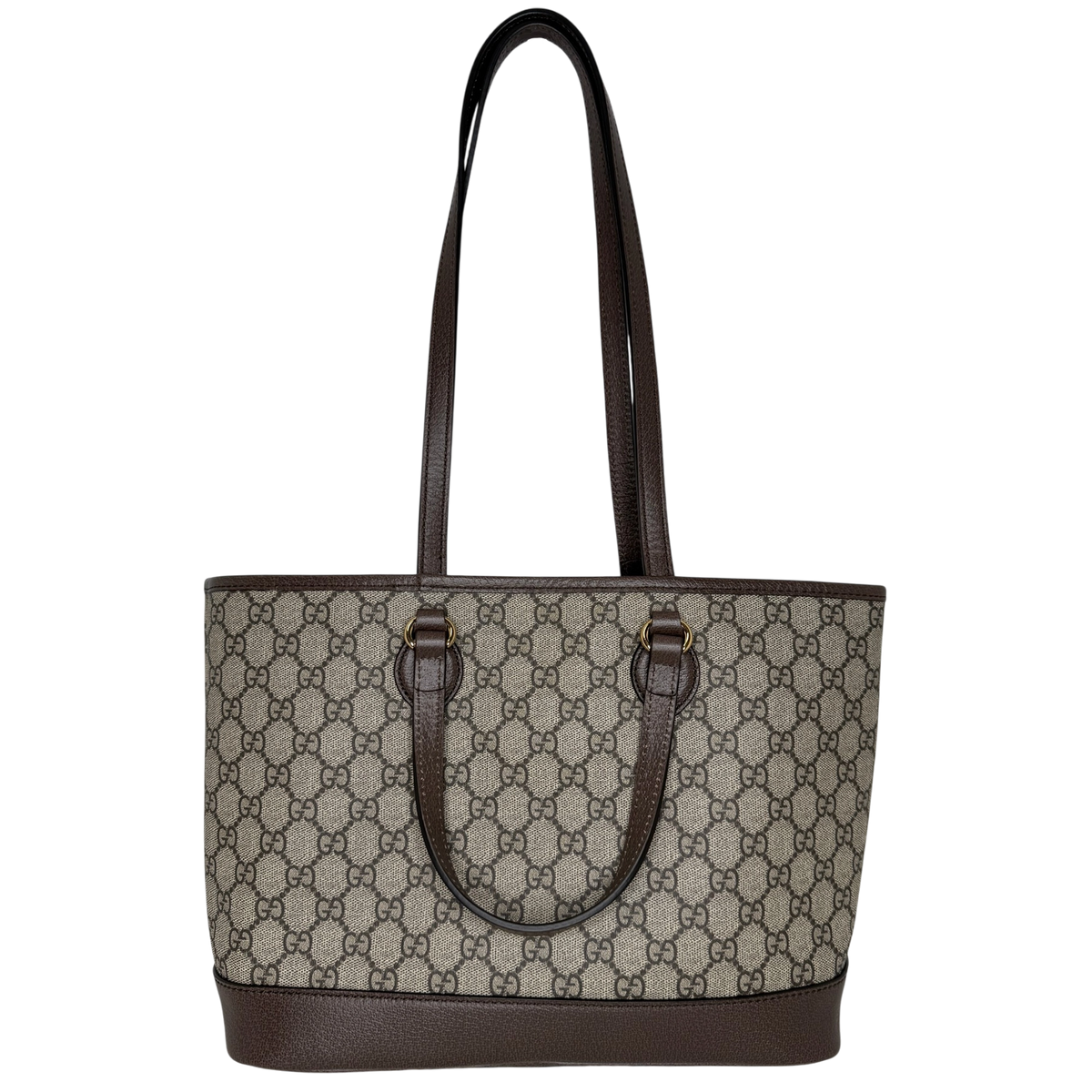 Gucci Ophidia GG Supreme Small Shopper beige / braun / neuwertig Gucci
