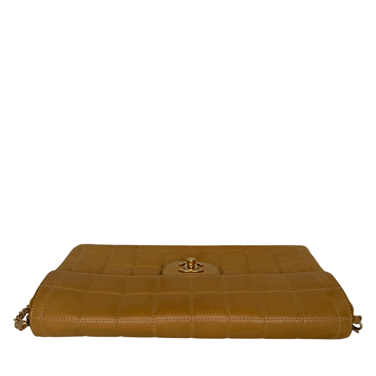 Chanel Chocolate Bar Bag Lammleder braun / sehr gut Chanel