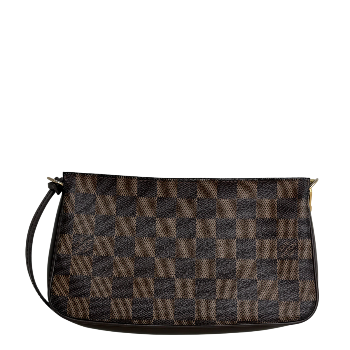 Louis Vuitton Pochette Accessoires Damier Ebène Canvas Braun Gold Louis Vuitton