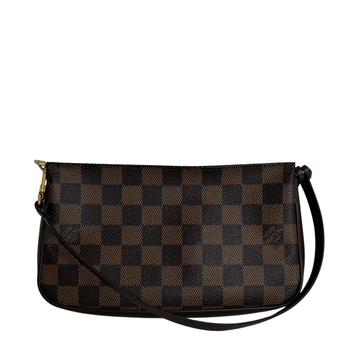 Louis Vuitton Pochette Accessoires Damier Ebène Canvas Braun Gold Louis Vuitton