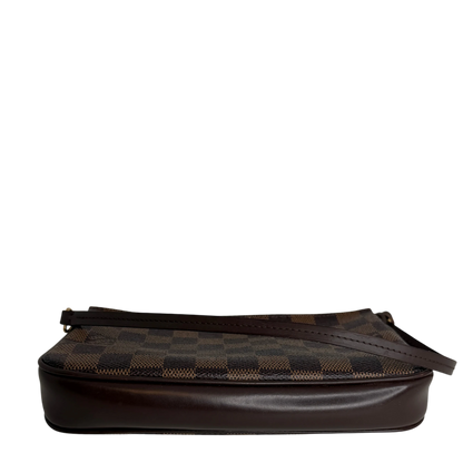 Louis Vuitton Pochette Accessoires Damier Ebène Canvas Braun Gold Louis Vuitton