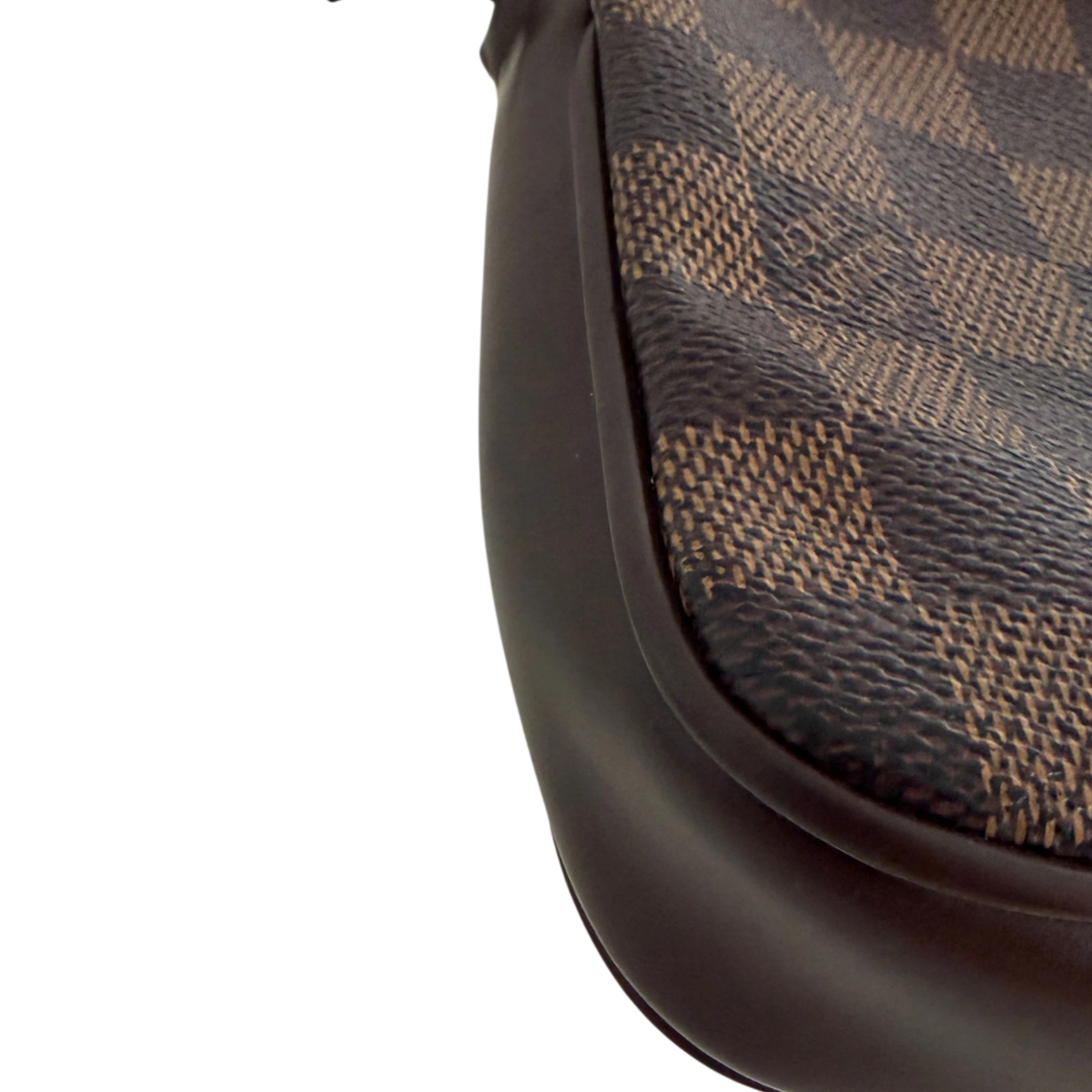 Louis Vuitton Pochette Accessoires Damier Ebène Canvas Braun Gold Louis Vuitton