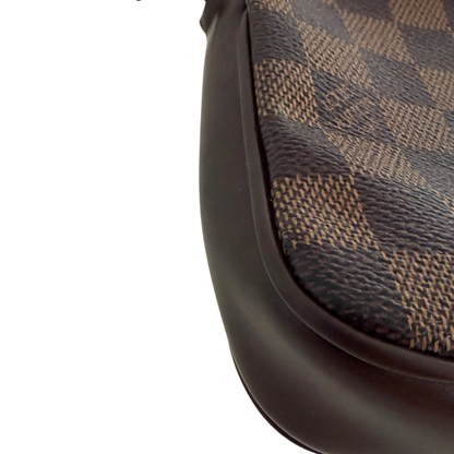Louis Vuitton Pochette Accessoires Damier Ebène Canvas Braun Gold Louis Vuitton