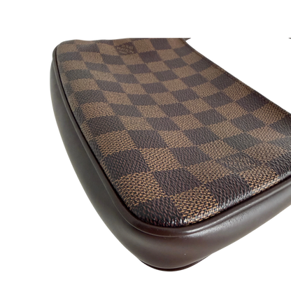 Louis Vuitton Pochette Accessoires Damier Ebène Canvas Braun Gold Louis Vuitton
