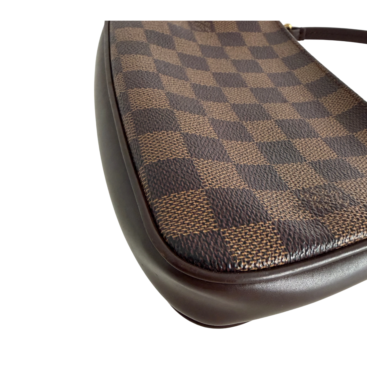 Louis Vuitton Pochette Accessoires Damier Ebène Canvas Braun Gold Louis Vuitton