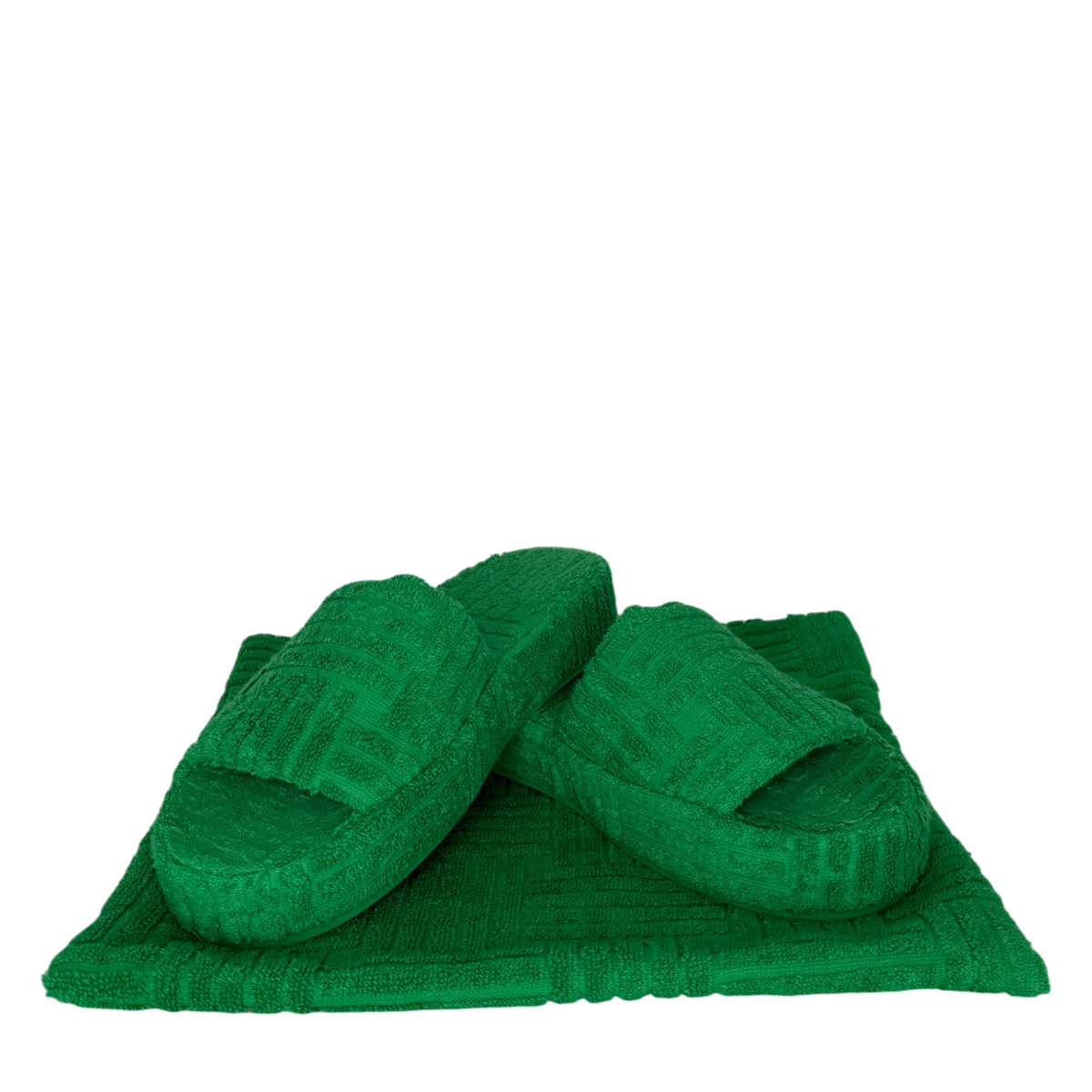 Bottega Veneta Sandalen Resort Sponge grün Größe 39 / neuwertig Echtheitscheck