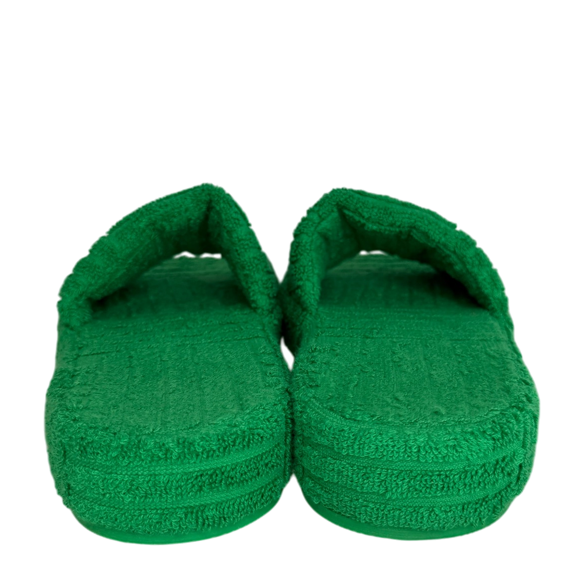 Bottega Veneta Sandalen Resort Sponge grün Größe 39 / neuwertig Echtheitscheck