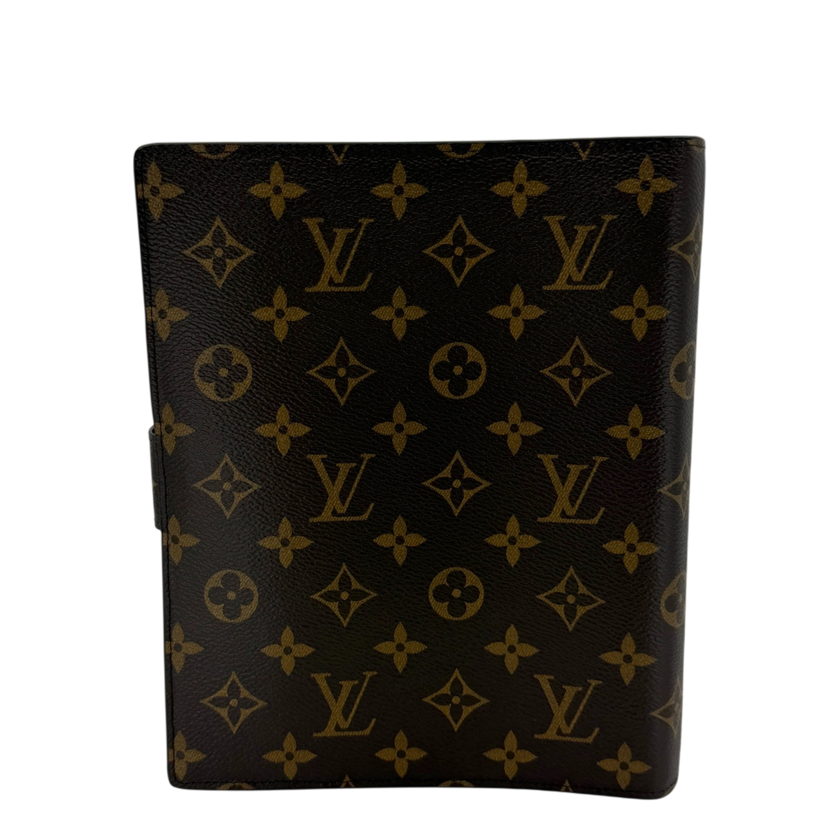 Louis Vuitton Agenda GM Monogram Canvas Braun Gold Ringbuchhülle – Ansicht 2