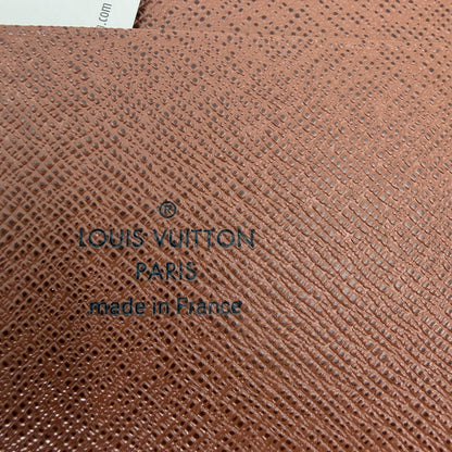 Louis Vuitton Agenda GM Monogram Canvas Braun Gold Ringbuchhülle – Ansicht 4