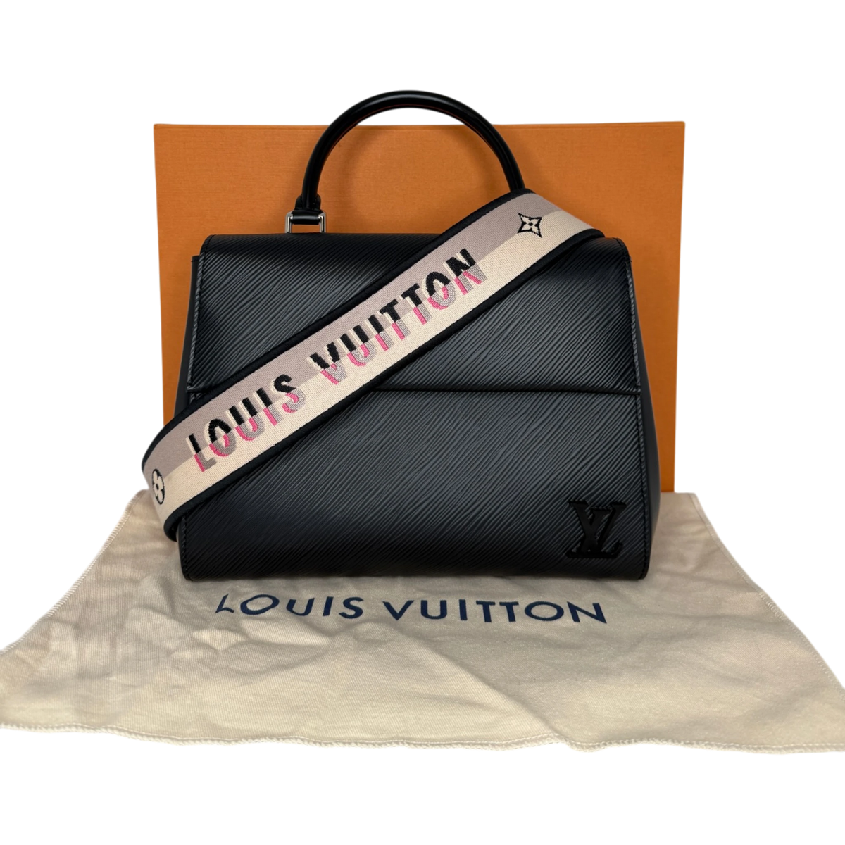 Louis Vuitton Cluny BB Epi Leder schwarz / sehr gut Louis Vuitton