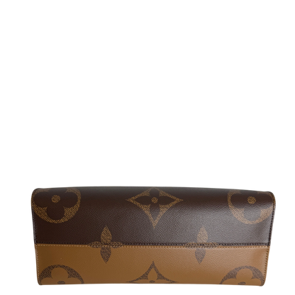 Louis Vuitton OnTheGo MM Monogram Giant Reverse Canvas Braun Gold – Ansicht 5