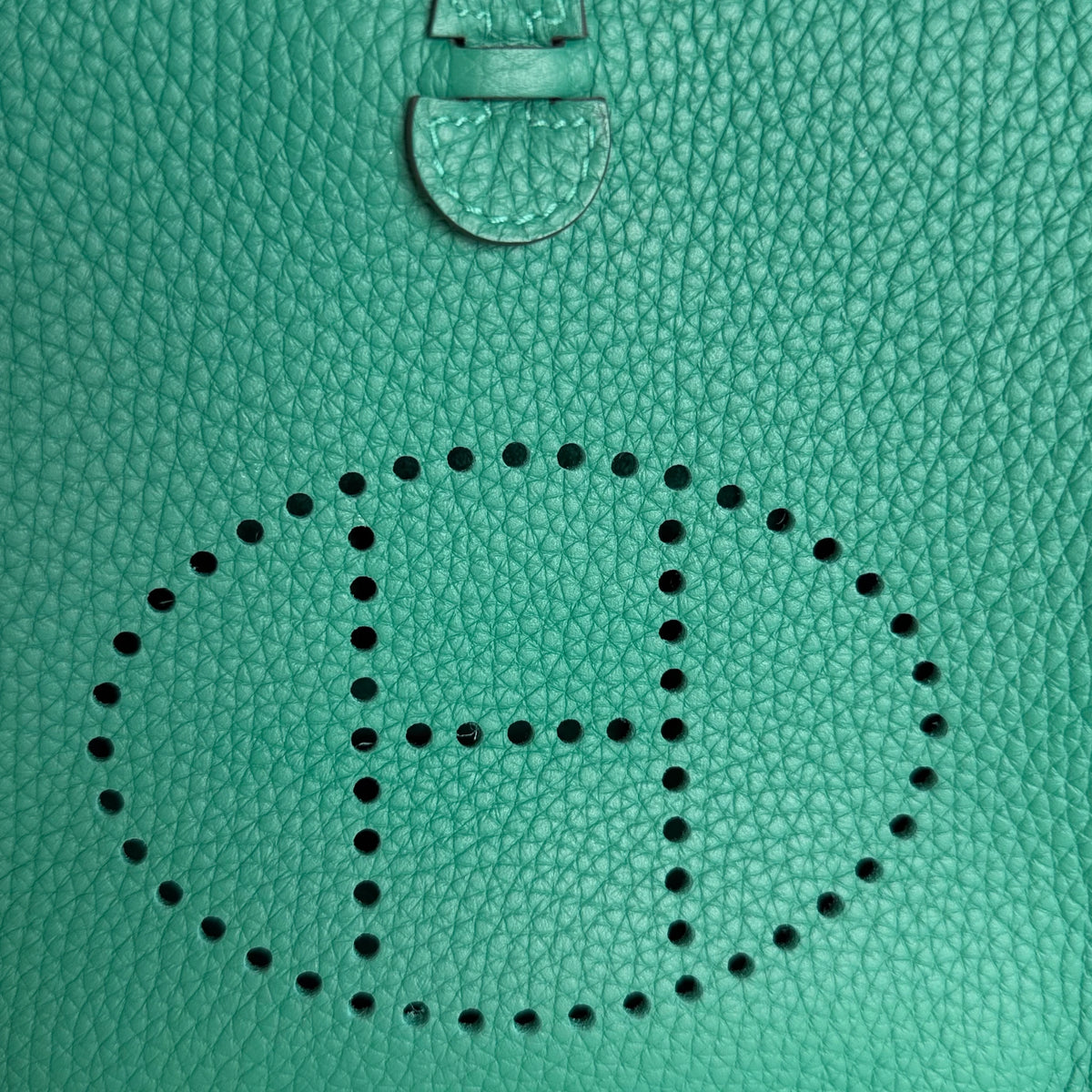 Hermès Evelyne 16 TPM Amazone Taurillon Clémence Vert Vertigo Gold – Ansicht 5