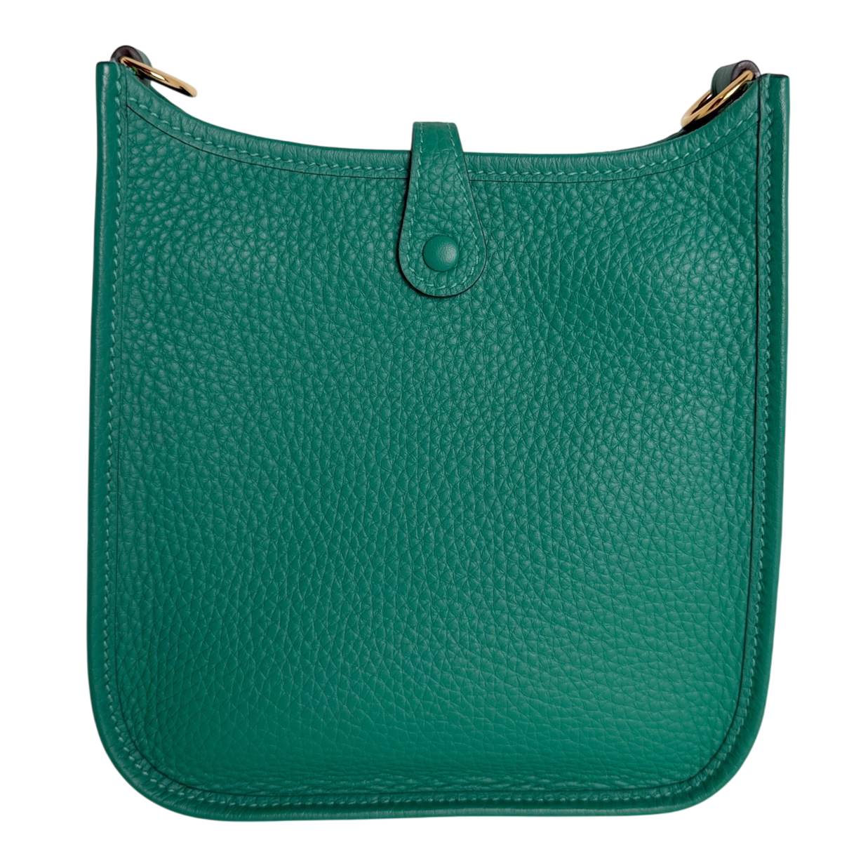 Hermès Evelyne 16 TPM Amazone Taurillon Clémence Vert Vertigo Gold – Ansicht 3