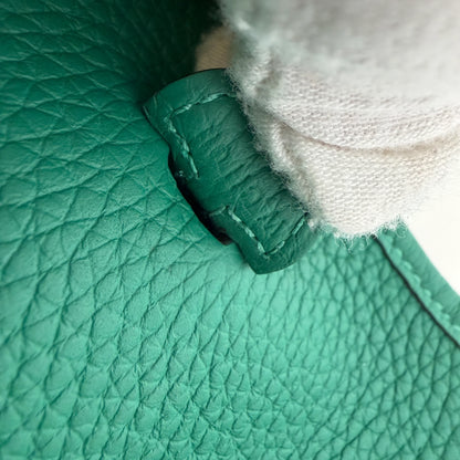 Hermès Evelyne 16 TPM Amazone Taurillon Clémence Vert Vertigo Gold – Ansicht 8