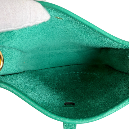 Hermès Evelyne 16 TPM Amazone Taurillon Clémence Vert Vertigo Gold – Ansicht 6
