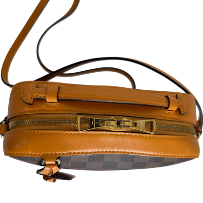 Louis Vuitton Santa Monica Damier Ebène Canvas Safran Orange Gold – Ansicht 4