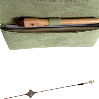 Van Cleef & Arpels Sweet Alhambra Armband Perlmutt 18K Gelbgold