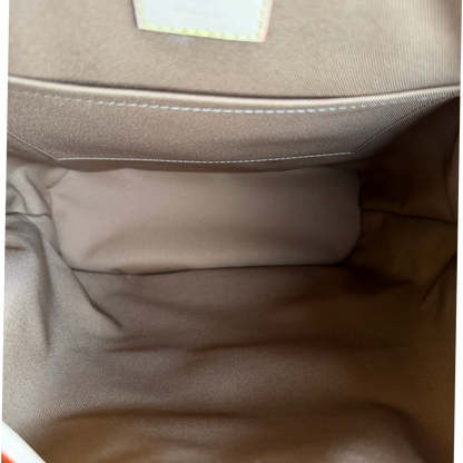 Louis Vuitton Montsouris MM Rucksack Monogram Canvas Vachetta Gold – Ansicht 6