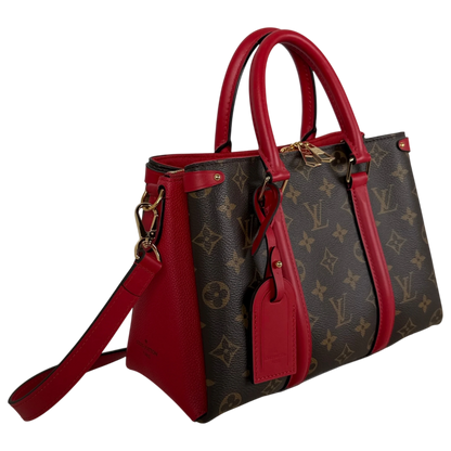 Louis Vuitton Soufflot BB Monogram Canvas Coquelicot Rot Gold
