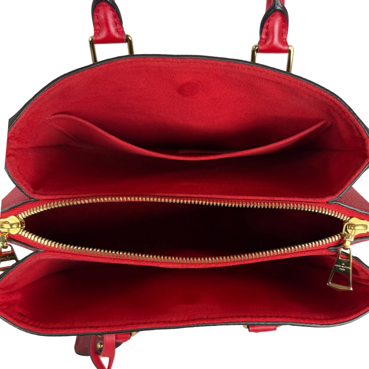 Louis Vuitton Soufflot BB Monogram Canvas Coquelicot Rot Gold