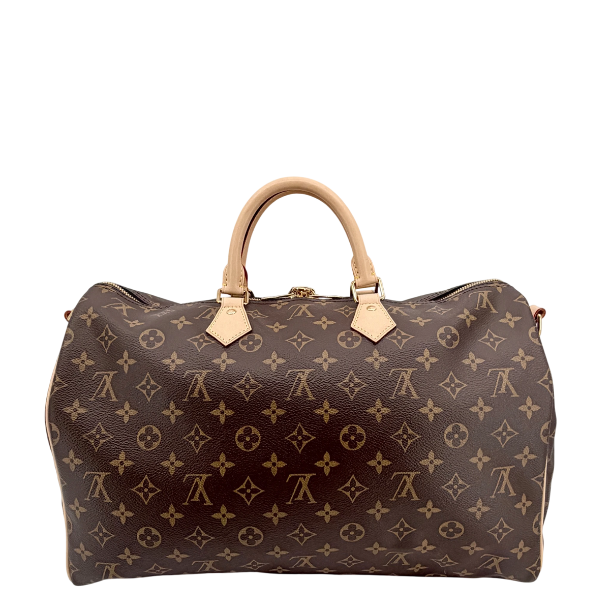 Louis Vuitton Speedy Bandoulière 40 Monogram Canvas Braun Gold