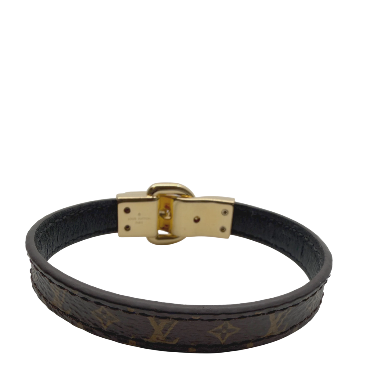 Louis Vuitton Fasten Your LV Armband Monogram Canvas Größe 19 – Ansicht 2