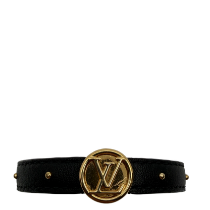 Louis Vuitton LV Circle Reversible Armband Monogram Braun Schwarz – Ansicht 3