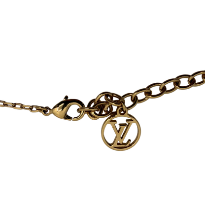 Louis Vuitton Fall in Love Halskette Herz Anhänger Gold M00465