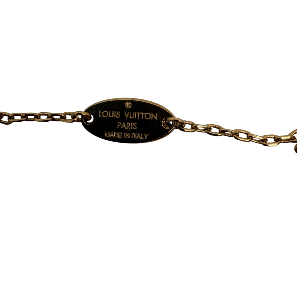 Louis Vuitton Fall in Love Halskette Herz Anhänger Gold M00465