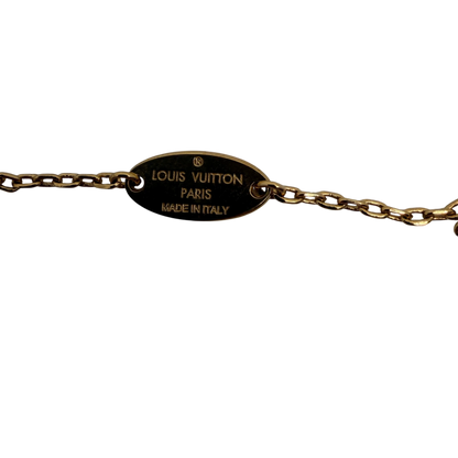 Louis Vuitton Fall in Love Halskette Herz Anhänger Gold M00465