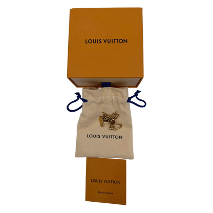 Louis Vuitton Fall in Love Halskette Herz Anhänger Gold M00465