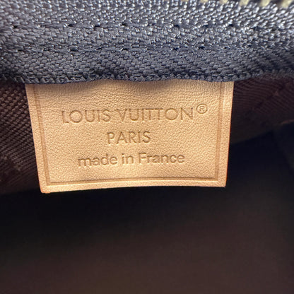 Louis Vuitton Nano Speedy Monogram Canvas Bruin Goud met riem