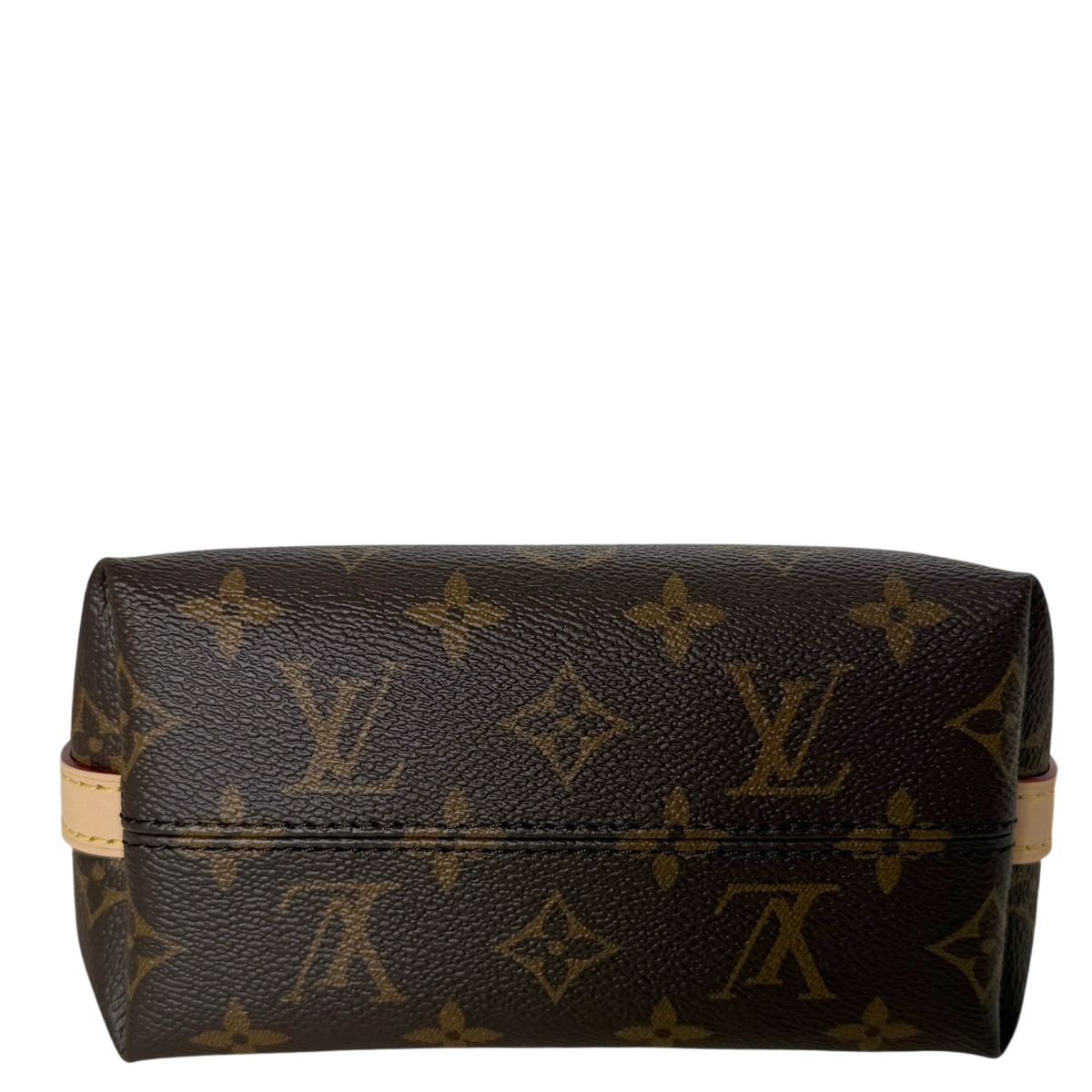 Louis Vuitton Multipass Mini Monogram Canvas Crossbody Bruin Goud