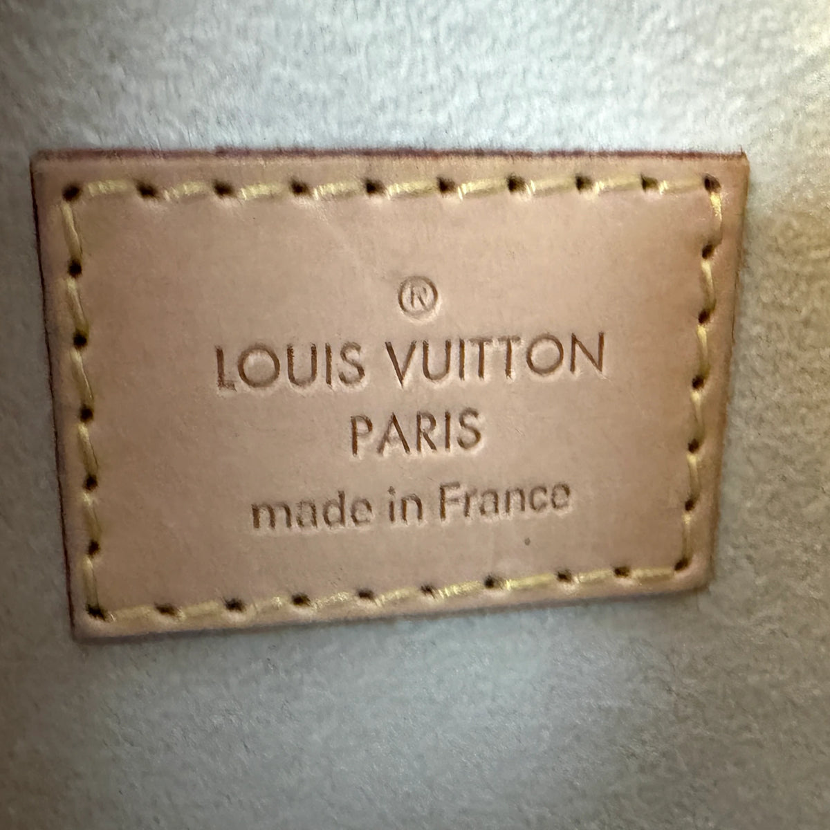 Louis Vuitton Doc PM Epi Leder Rot Gold mit Schulterriemen