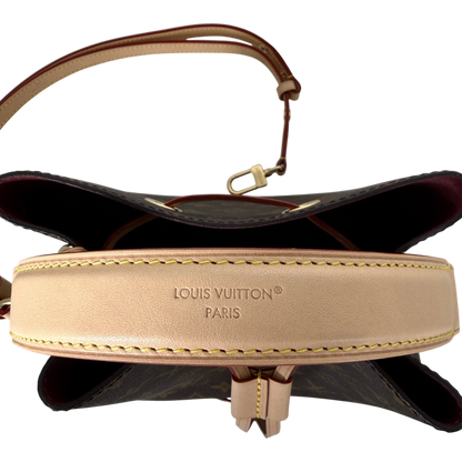 Louis Vuitton NéoNoé BB Monogram Canvas Braun Bordeaux Gold – Ansicht 5