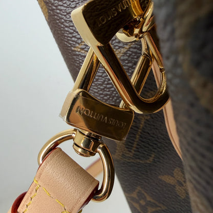 Louis Vuitton NéoNoé BB Monogram Canvas Braun Bordeaux Gold – Ansicht 9