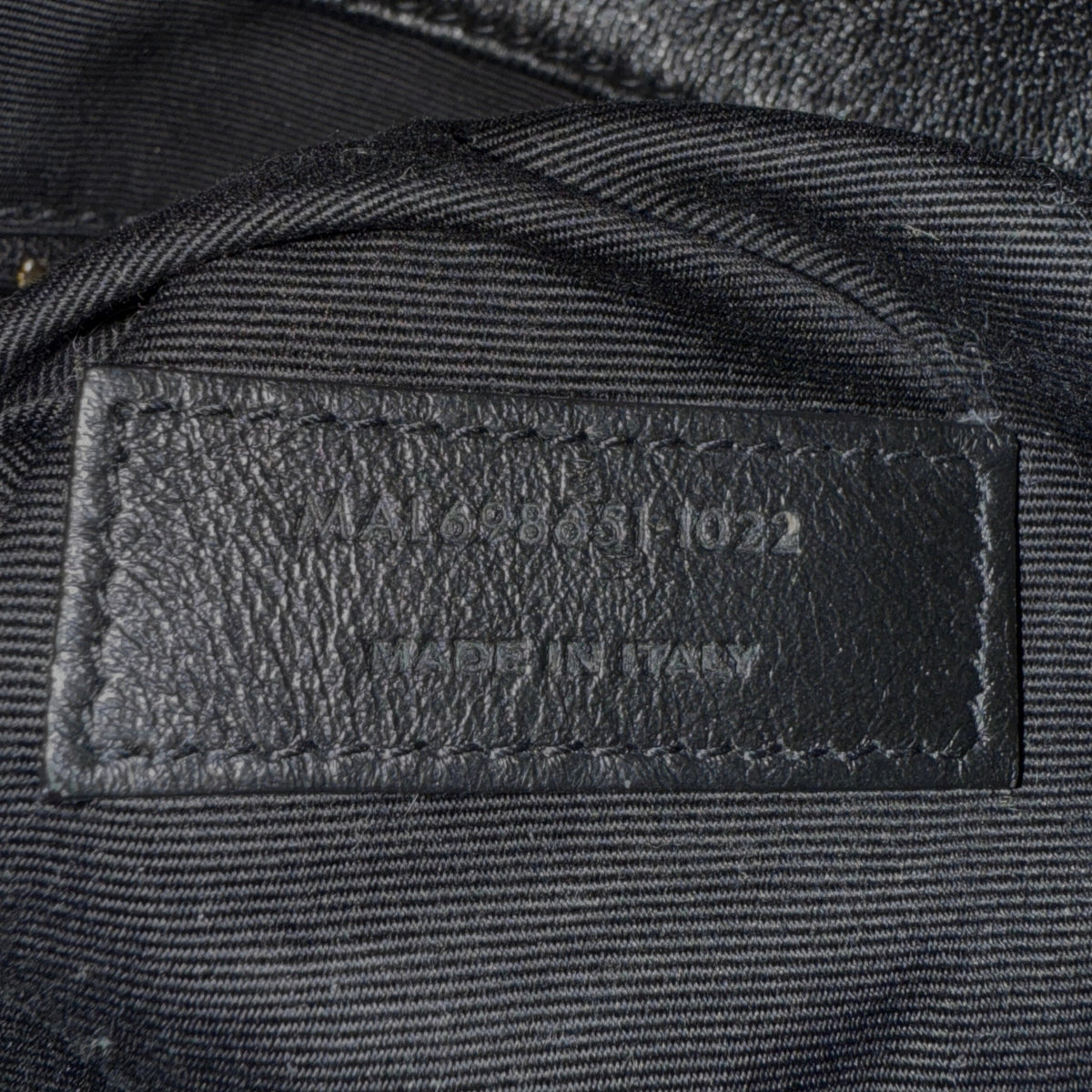 Saint Laurent ICARE Maxi-Shopper aus gestepptem Lammleder Schwarz / sehr gut Saint Laurent