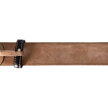 Gucci Interlocking GG Gürtel Canvas Größe 85 Braun / sehr gut Gucci