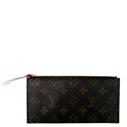 Louis Vuitton Félicie Pochette Inlay Monogram Canvas Braun / neuwertig Louis Vuitton