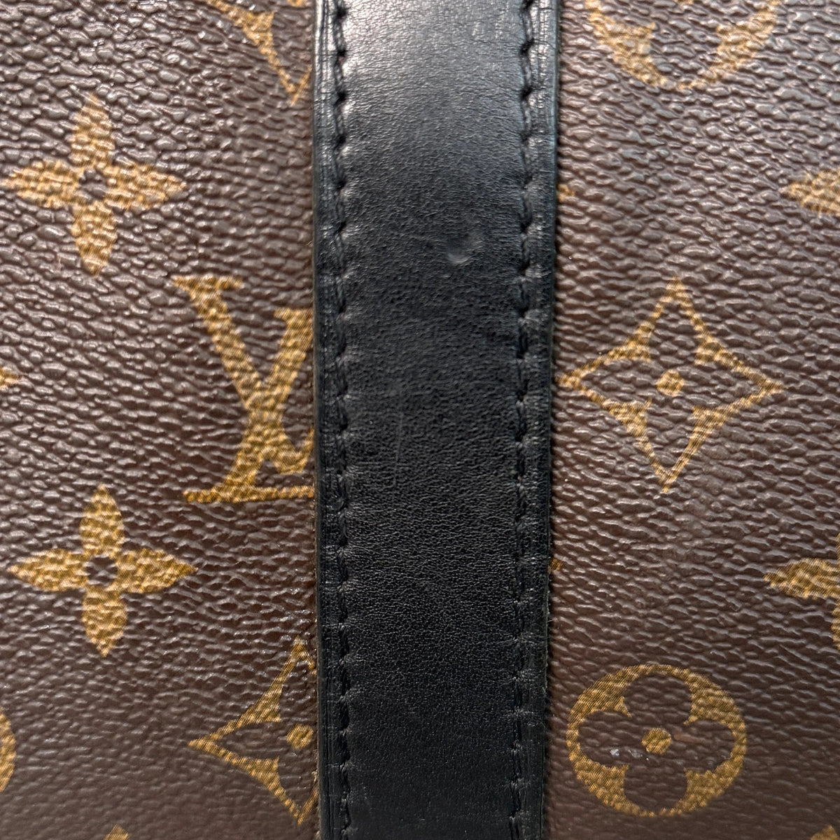 Louis Vuitton Keepall 55 Reisetasche mit Schulterriemen Braun / gut Louis Vuitton