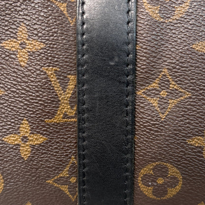 Louis Vuitton Keepall 55 Reisetasche mit Schulterriemen Braun / gut Louis Vuitton