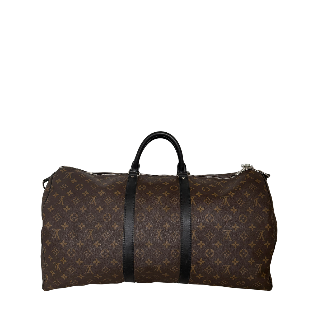 Louis Vuitton Keepall 55 Reisetasche mit Schulterriemen Braun / gut Louis Vuitton