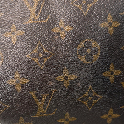 Louis Vuitton Keepall 55 Reisetasche mit Schulterriemen Braun / gut Louis Vuitton